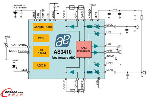 AS3410AS3430ԴIC