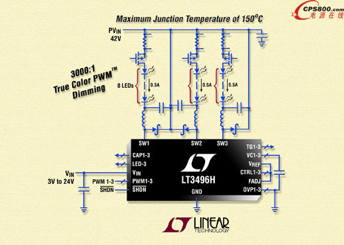 ͨ LED  24  500mA LED